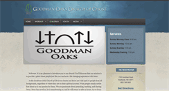Desktop Screenshot of goodmanoaks.com